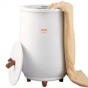 VEVOR Towel Warmer Bucket, 20L Large Towel Warmer for Bathroom, Auto Shut Off Towel Heater with 4-Level Timer Fits up to Two 40"x70" Oversized Towels,