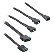 CableMod Molex to 2x 4-Pin & 1x 3-Pin Fan Y Cable 30cm