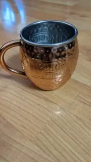 Ketel One Copper Moscow Mule Bar Vodka Mug Coffee Tea Drinking Cup.