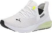 [PUMA] Cell Vive Running Shoe, Peacoat-High Risk Red, 4 US Unisex Big Kid