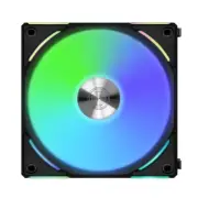 Lian Li AL120 V2 Fluid Dynamic Bearing 120mm Case Fan Black 12ALV21B 2 Years