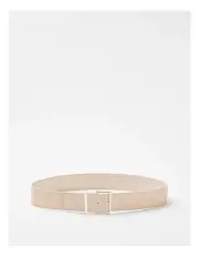 [Commonry] Riley Leather Waist Belt in Sand