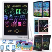 13.5" Portable LCD Writing Tablet Drawing Board Erasable Notepad Pad for Kids