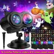 26 Patterns Halloween Christmas LED Laser Decorations Projector Lights Party NEW