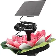 1 Set Landscaping Shape Solar Floating Fountain for Garden Decor Durable Outdoor Water Feature Simple Operation Easy to Clean No Battery Required