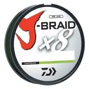 Daiwa J Braid x8 Braided Line 30lb 300M Filler Spool Chartreuse JB8U30-300CH