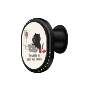 PowerThru Wireless Car Charger Wireless Car Charger MagSafe Compatible Powered by cats and coffee
