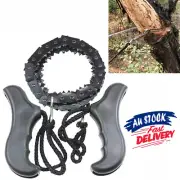 Pocket Chain Saw Hand Emergency Survival Camping Garden Gear Tool ChainSaw