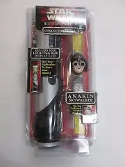 Star Wars Episode 1 Anakin Skywalker Collector Watch Light Saber - 111723JET