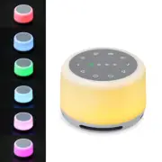 Hot Sale RGB Night Light 24 Soothing Sounds White Noise Machine for Sleeping Por