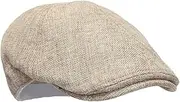 [WITHMOONS] Flat Cap Summer Cool Ivy Style Neutral Color Newsboy Hat AM3998