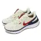 Nike 慢跑鞋 Air Zoom Structure 25 米白 深藍 紅 路跑 氣墊 男鞋 DJ7883-001