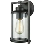 Bowery + Grove 50198-ABC Domaine Blanc Outdoor Wall Light Aged Bronze