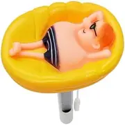 Pool Thermometer Floating Cartoon Drifter Shape Swimming Pool Thermometer Multifunctional Classic Practical Water Temperature Measure Tool