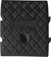 Kerb Ramps, Portable Car Ramps Lightweight, Anti-Slip Threshold Ramp for Wheelchair, Home, Doorways, Sidewalk (25×27×13cm, Black)