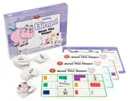 Bingo Beat The Hippo (Fractions) Maths Teacher Resources Educational Game Kids