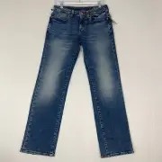 Buffalo David bitton Men's Relaxed Straight Jeans pants Stretch Size 28X30 New