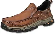 [Generic] Enjerr Orthopedic Shoes Men, New Men's Comfortable Casual Genuine Leather Slip on Loafers, for Man