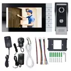 Video Doorbell Intercom Kit 7in Screen With 90 ° Wide Angle View Infrared Ni Hot