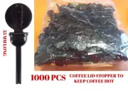 1000 Coffee Stix Stirrer/ Plug 55mm Stixtogo Lid Stopper Cup Tea Cafe Takeaway