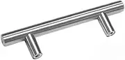 Kitchen Cabinet Door Handles Matte Black Stainless Steel Door Drawer Pull T Bar Modern Design for Home Décor Enhancement