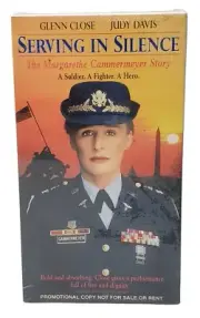 Serving In Silence VHS Tape Promotional Screener Glenn Close Rare HTF Sealed