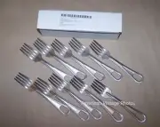 10 Military Fork Mess Utensil Silverware UCCO+ Shelby P38 Camping Hiking Scouts