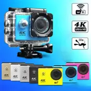 4K HD 1080P Waterproof Sports Action Camera WiFi Video Recorder For GoPro