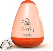 [Baby Shusher] FireFly - Shushing Night Light for Toddlers and Infants | Adjustable Brightness | 30 60 90 Minute Timers | Natural Sleep Aid | Baby Must Haves for Nursery | USB-C Rechargeable