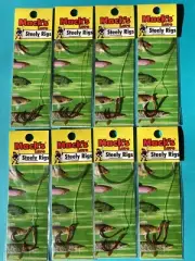 Macks Steely Rigs (15457) steely and salmon gamakatsu Fish Hooks