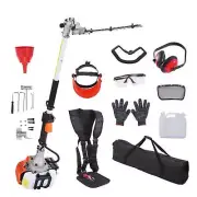 VEVOR 15.7-inch 26CC 2 Cycle Gas Hedge Trimmer, Gas Powered Pole Hedge Trimme...