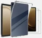 For Samsung Galaxy Tab A9 A9+ Plus Case Clear Gel Cover Screen Protector