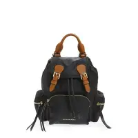 在飛比找Yahoo!奇摩拍賣優惠-【二手】Burberry 小型 RUCKSACK 黑色 尼龍