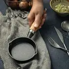 Mini Cast Iron Frying Pan Non-stick for Eggs Gas Camping Kitchen Omelette Pan