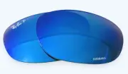 Ray Ban RB4265 Chromance Polarized Blue mirror replacement Lenses 62mm RARE