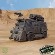 Armored Van | Post Apocalyptic | Car Wars | Gaslands | Scale Mini