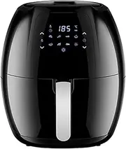 Air Fryer ， with Stainless Steel Basket, 5.5QT Air Fryers Oven with LED Screen, 8 Presets Dishwasher Safe for Roasting/Baking/Grilling Come with Racks & Skewers0