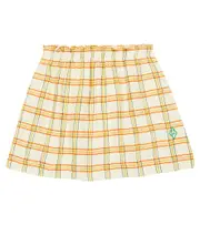 [The Animals Observatory] The Animals Observatory Wombat printed cotton skirt Y 12 multicoloured