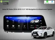 2016-2019 Lexus RX 12.3" Navigation System Apple CarPlay Android Auto