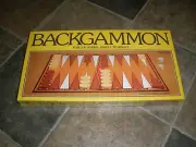 NEW SEALED WHITMAN BACKGAMMON BOARD GAME 1981