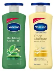 Vaseline Non-Greasy Formula Body Lotion For Dull & Dry Skin 400 ml Combo Pack