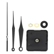1Set Quartz Clock Movement 0.7" Movement Shaft for 7-8mm Clock Dial Thick Black