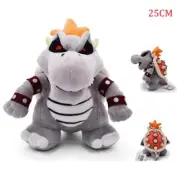 Dark Bowser Super Mario Cartoon Plush Toys Stuffed Animal Doll Baby Gift