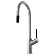 OLIVERI Vilo Pull Out Mixer - Brushed Chrome VT0398B