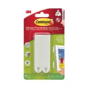 3M Command Picture Hanging Strips Large White Pack 4 17206