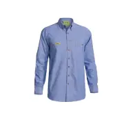 BISLEY Insect Protection Repellent Long Sleeve Casual Shirt Fishing Camping -