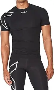 [2XU] Men's Core Compression T-Shirt - Enhance Performance and Recovery
