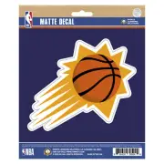 Fanmats NBA Phoenix Suns Decal Matte 5"X6.25" Auto Boat Cooler Luggage