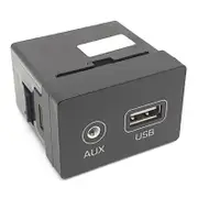 For 2015-2018 USB AUX Port Adapter USB AUX Jack Assembly 96120D3500 Car Accessories Black