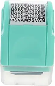 CAXUSD Waterproof Plastic Security Seal Identity Guard Stamp Personal Private Seal Mail Confidentiality